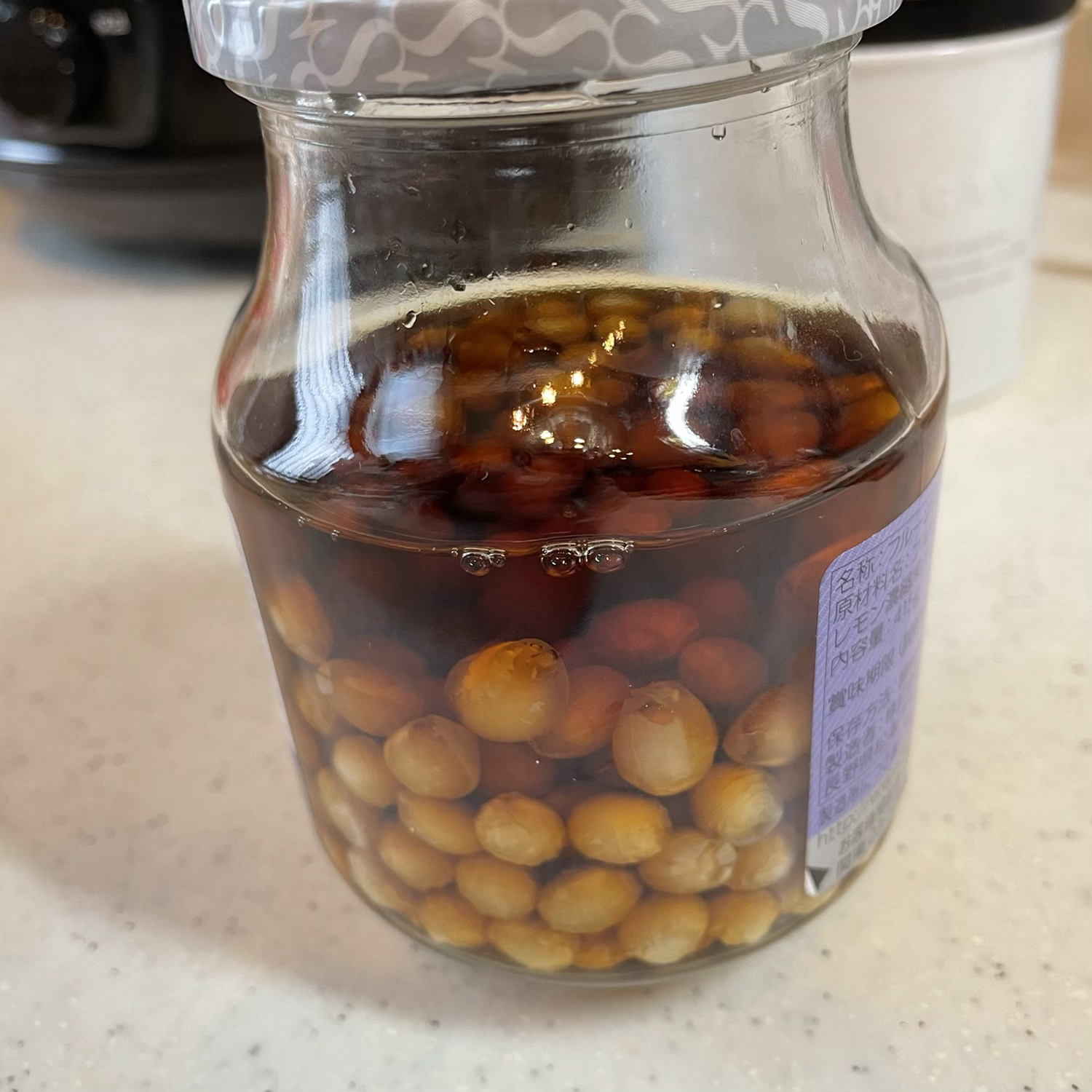 黒酢大豆